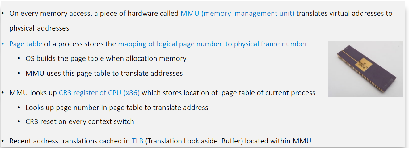 Address Translation with Paging